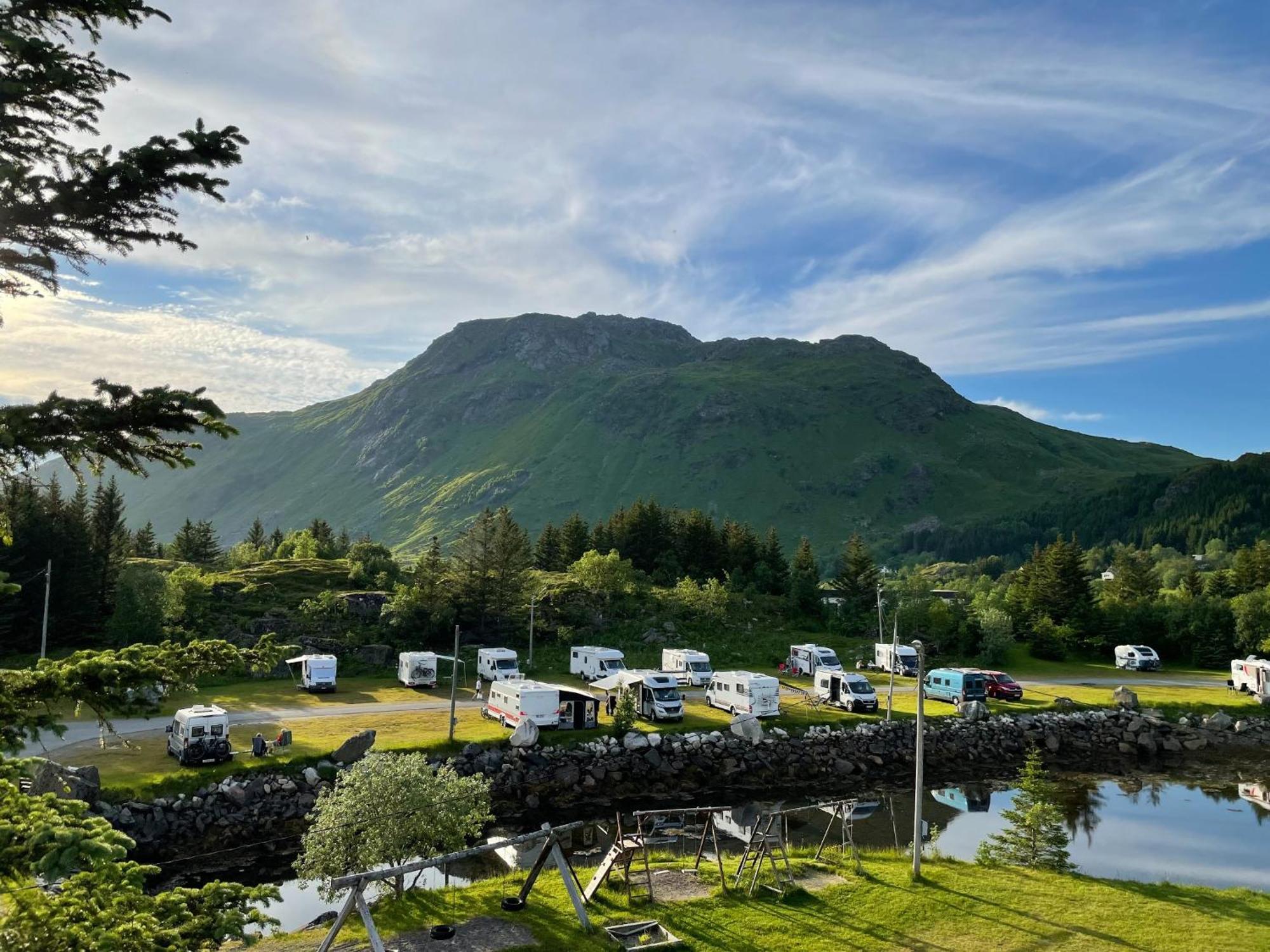Brustranda Fjordcamping Valberg Екстер'єр фото