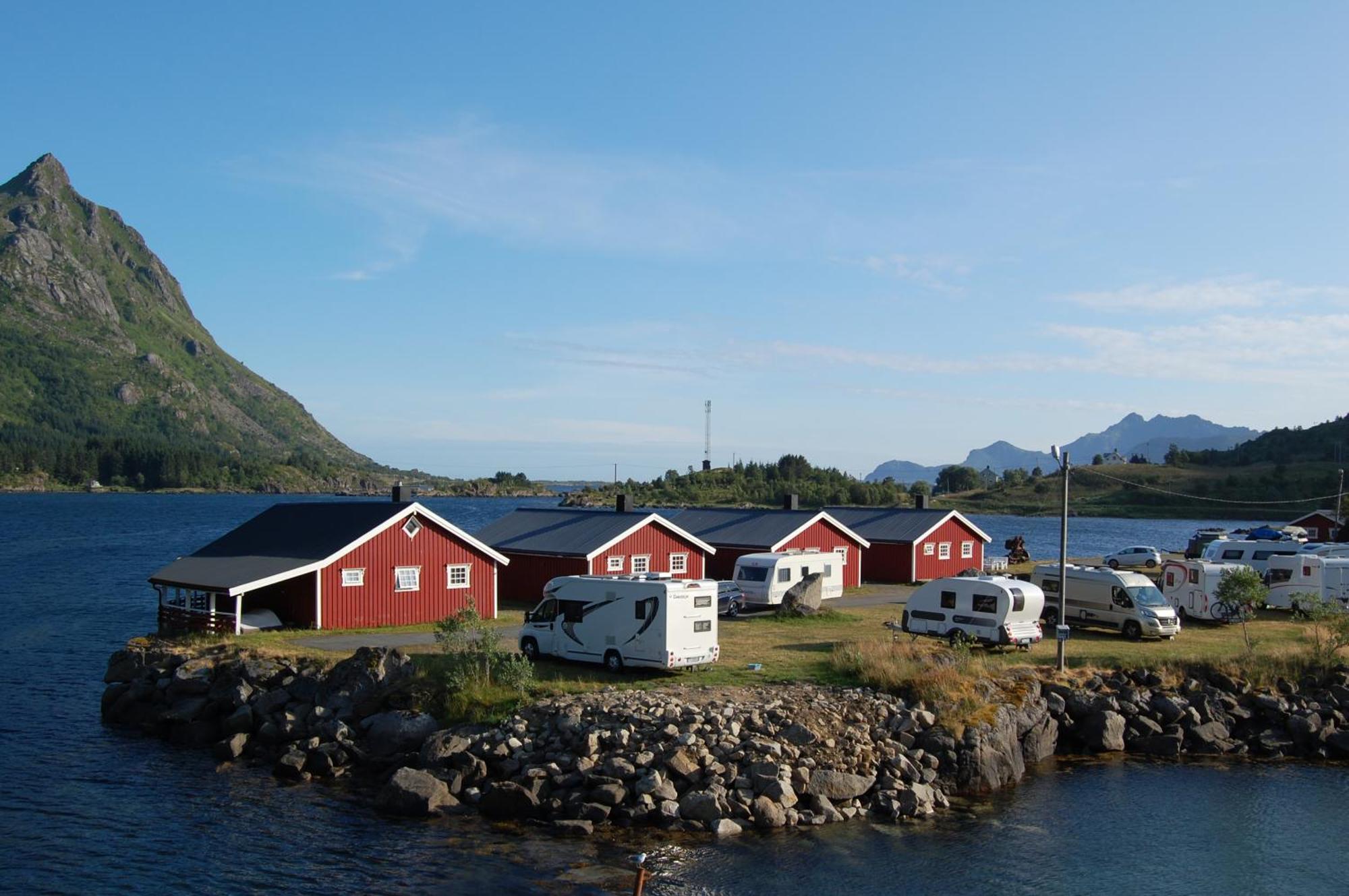 Brustranda Fjordcamping Valberg Екстер'єр фото