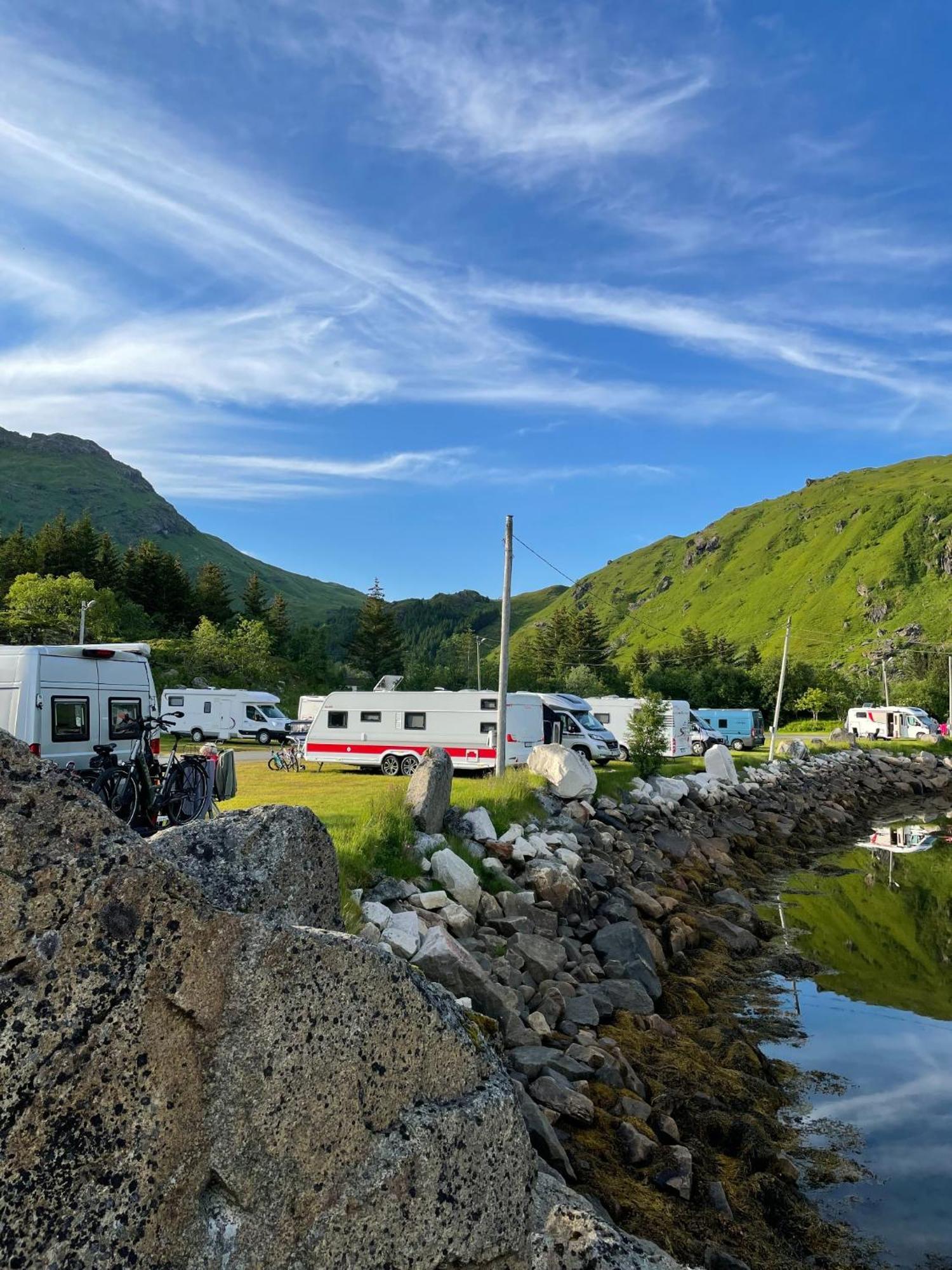 Brustranda Fjordcamping Valberg Екстер'єр фото