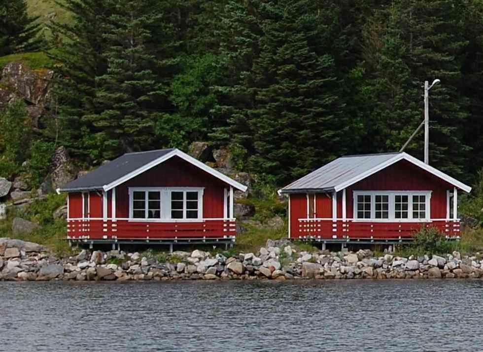 Brustranda Fjordcamping Valberg Екстер'єр фото