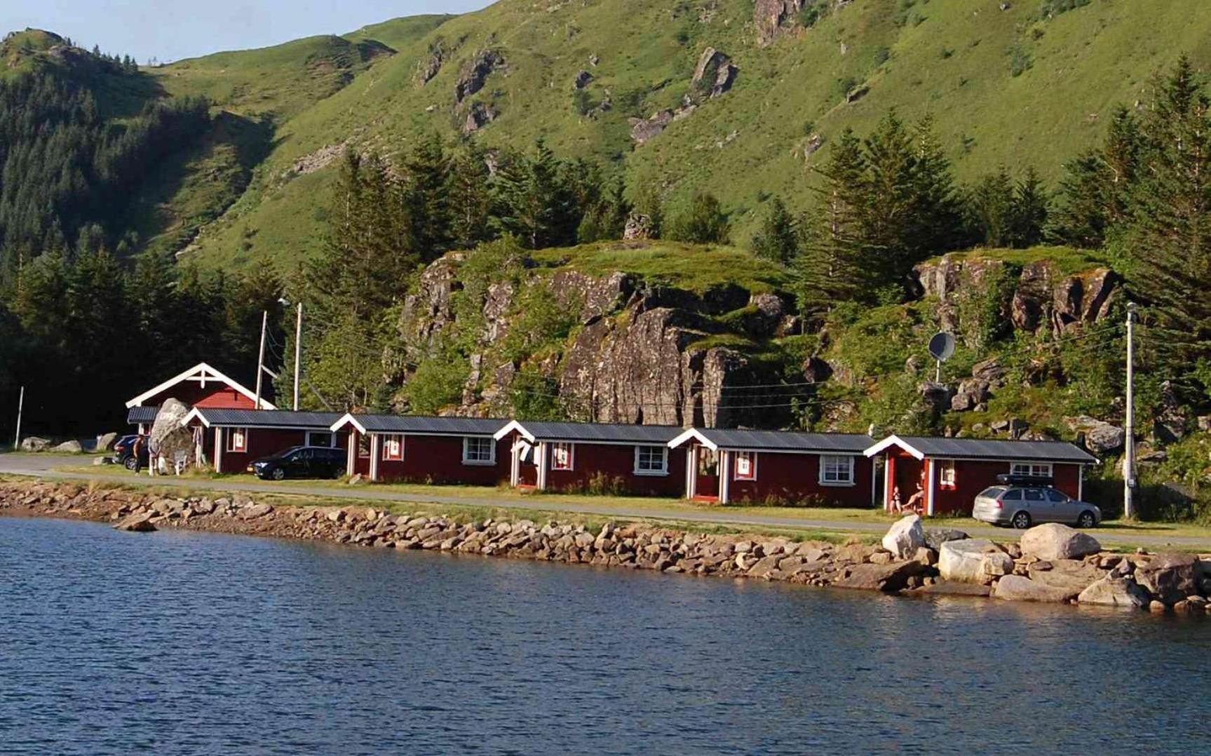 Brustranda Fjordcamping Valberg Екстер'єр фото